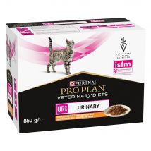 PURINA PRO PLAN Veterinary Diets Feline UR ST/OX Urinary con pollo - 20 x 85 g - Pack Ahorro