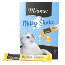 Miamor Milky Shake snack en crema con pollo para gatos - 16 x 20 g