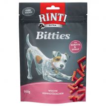 Rinti Bitties snacks para perros - Zanahoria y espinacas (100 g)