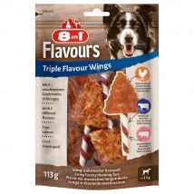 8in1 Triple Flavour Wings Kauwsticks - 6 Stuks