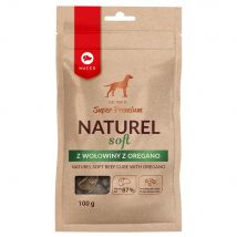 100g de friandises pour chiens Maced Super premium Naturel au soft beef à l'origan