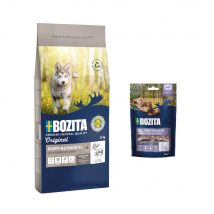12kg Puppy & Junior XL Bozita Original croquettes pour chien + 2x70g friandises offertes !