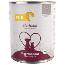 Herrmanns Carne pura 12 x 800 g - Pack Ahorro - Pollo ecológico