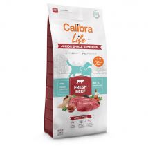 Calibra Life Junior Small & Medium Breed bœuf frais pour chiot - 12 kg