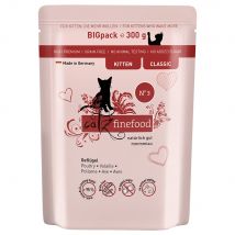 catz finefood Kitten 6 x 300 g pour chaton - volaille