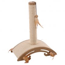 Poste rascador Flamingo Ella - 53 x 40,5 x 21,5 cm (An x L x Al)