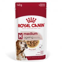 Royal Canin Medium Ageing 10 + en salsa - 10 x 140 g