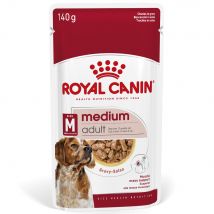 Royal Canin Medium Adult in Gravy - 10 x 140g