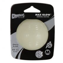 Chuckit! Lanciapalline Pro - Pallina Max Glow Ball (Ø 6,5 cm)