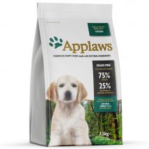 Applaws Puppy Small & Medium Breed - Pollo Crocchette per cane  - Set %: 2 x 7,5 kg