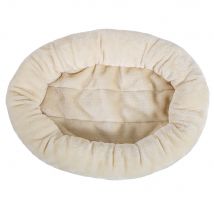 Pièces de rechange Natural Paradise - coussin ovale (L 61 x l 46 x H 11 cm, crème)