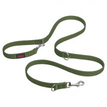 Laisse éducative HALTI pour chien - L 140 x l 1,5 cm, vert forêt