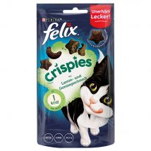 3x45g Felix Crispies Friandises 3 x viande, légumes - Friandises pour chat