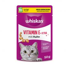 6x50g Vitamine E-Xtra Whiskas friandise pour chat