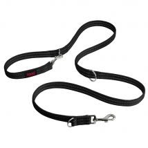 Laisse éducative HALTI pour chien - L 250 x l 2,5 cm, noir
