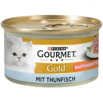 Purina Gourmet Gold Tartelette 24 x 85 g - Pack Ahorro - Pack mixto I: salmón / atún