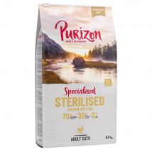 Purizon Adult Sterilised, poulet & poisson - sans céréales - lot % : 2 x 6,5 kg