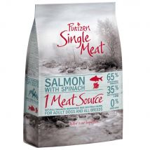 Purizon Single Meat Adult salmón con espinacas y flores de aciano - 1 kg