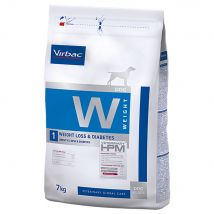 Virbac Veterinary HPM W1 Weight Loss & Diabetes pour chien - 7 kg