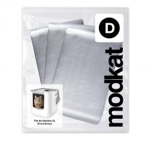 3x Grit-zeil voor Modkat XL Kattenbak (ingang: voorkant)