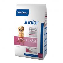 12kg Virbac Veterinary HPM Junior Dog Special Large Hondenvoer droog