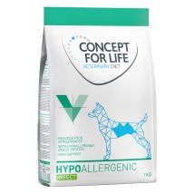 Concept for Life Veterinary Diet Hypoallergenic Insect Crocchette per cani - 4 kg (4 x 1 kg)