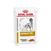 24x100g Urinary S/O en sauce Royal Canin Veterinary Diet - Pâtée pour chien