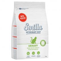 1kg Smilla Veterinary Diet Urinary volaille - Croquettes pour chat