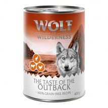 6x400g The Taste of The Taste Of The Outback Wolf of Wilderness Hondenvoer
