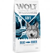 2x12kg 'Soft Blue River' Zalm Wolf of Wilderness Hondenvoer