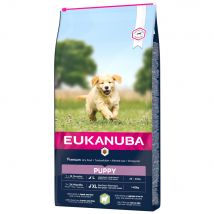 Eukanuba Puppy razas grandes y muy grandes con cordero y arroz - Pack % - 2 x 12 kg