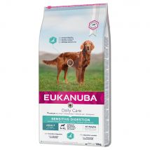 Eukanuba Daily Care Adult Sensitive Digestion Crocchette per cani - 12 kg