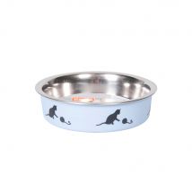 Comedero Karlie Ascar para gatos - Azul - 160 ml, diámetro 10 cm