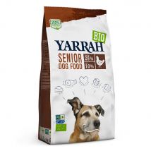 Yarrah Bio Senior pienso ecológico con pollo - Pack % - 2 x 10 kg