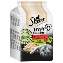 Sheba Fresh Cuisine Taste of Rome  - 6 x 50 g - Pollo y pavo