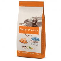 Nature's Variety Original No Grain Medium Adult salmón sin espinas - 2 x 12 kg - Pack Ahorro