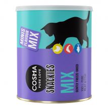 Lot Cosma Snackies Minis Maxi Tube pour chat - 3 x Maxi Mix Tube (390 g)