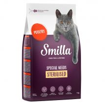 Smilla Adult Sterilised con Pollame Crocchette per gatti - 300 g