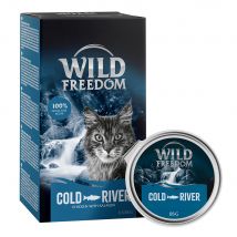 Wild Freedom Adult vaschette 24 x 85 g - Cold River - Merluzzo nero & Pollo