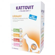 12x85g Urinary Pouches 4 Smaken Kattovit Kattenvoer