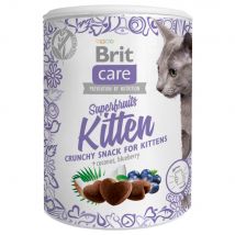 3x100g Brit Care Superfruits, traktaties voor kittens