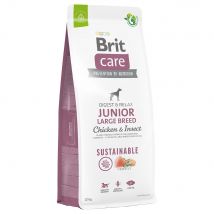 Brit Care Sustainable Junior Large Breed Pollo & Insetti Crocchette cani - Set %: 2 x 12 kg