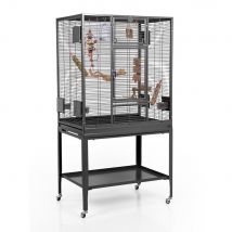 Cage pour oiseaux Montana Madeira Single - L 86 x l 54 x H 155 cm (2 colis)