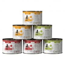 catz finefood Senior 6 x 200 g pour chat  - lot mixte (3 variétés)