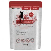 catz finefood Senior 16 x 85 g pour chat - N°3 poulet