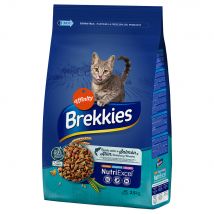 Brekkies con salmón, atún, verduras y cereales para gatos - 2 x 3,5 kg