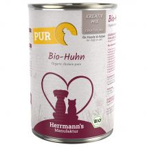 Herrmann's Bio Carne pura 12 x 400 g - Pollo ecológico