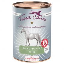 Terra Canis Alimentum Veterinarium Diabetic Diet 6 x 400 g umido per cane - Cavallo