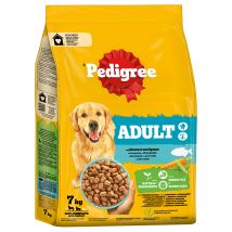 2 x 7kg de croquettes pour chien Pedigree Adult poisson et légumes