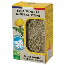 Bloc minéral Zolux Eden saveur pissenlit pour rongeur - 200 g